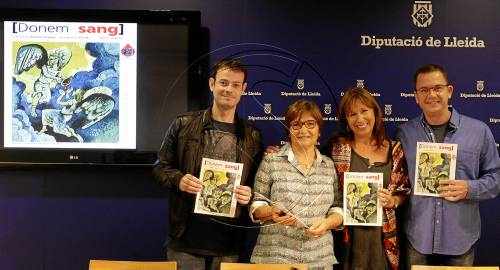 Cimera de donants de sang a Lleida l'any 2016