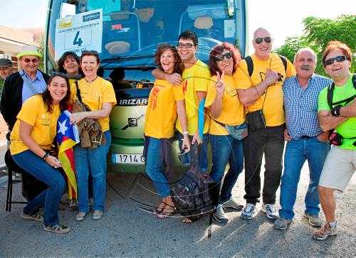 Més d'onze mil lleidatans en la mobilització a Barcelona