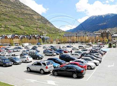 Vielha habilita un nou sector per aparcar més de 200 cotxes