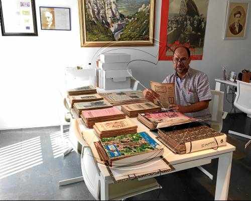 Vallverdú dóna 250 llibres i 500 publicacions a l'Espai Macià