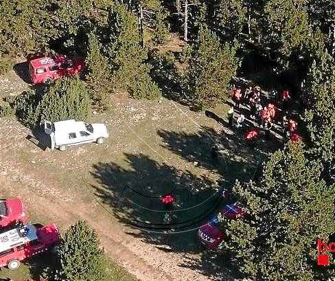 Continuen buscant sense èxit el boletaire perdut a Alinyà