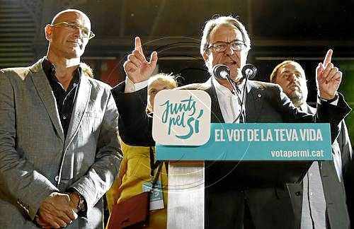 Clar triomf de Junts pel Sí, però la CUP té la clau del procés i de la investidura de Mas