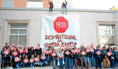 Mobilització del personal de l'Arnau i del Santa Maria