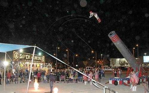 Il Circo Italiano arranca a Lleida amb l'home bala