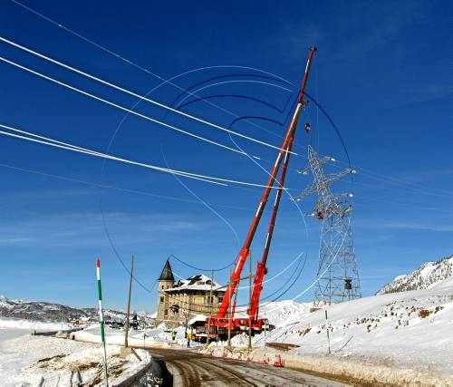 Nou tall a la Bonaigua per una allau de neu