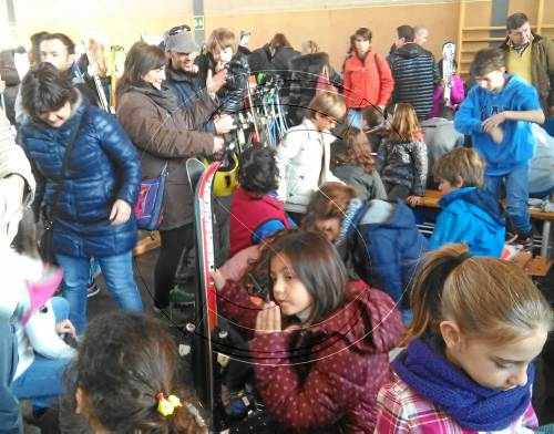 Bona afluència a les pistes tot i els discrets nivells de neu