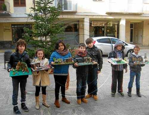 Rajoy, candidat a 'cremar' a l'infern del pessebre de Linyola