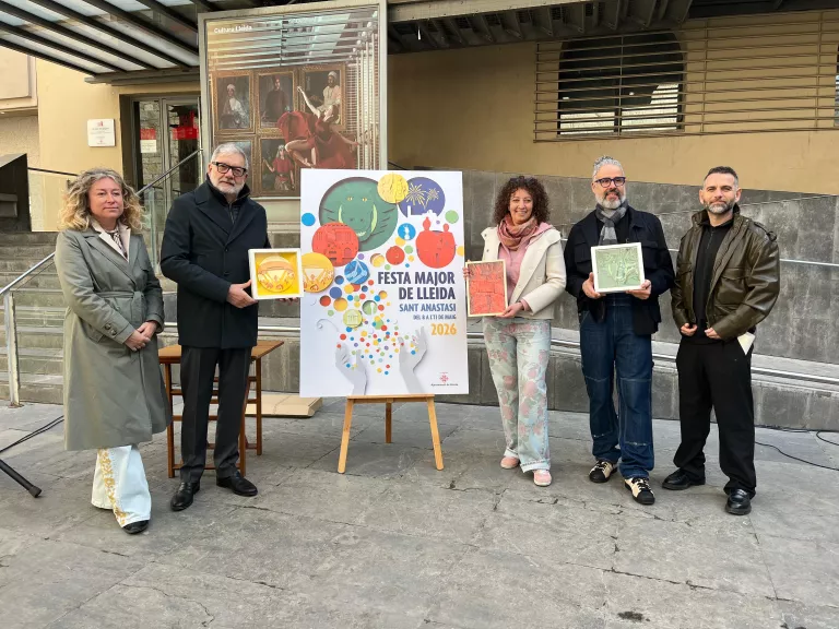 CactuSoup dona forma al cartell de la Festa Major de Lleida 2026