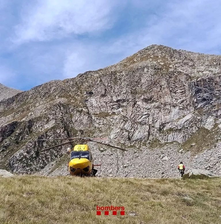 Mor un excursionista de 26 anys després de precipitar-se a la zona del Besiberri Sud