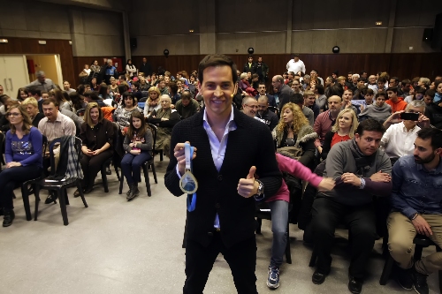 Meca: “Jo no estava fet per nadar i vaig ser campió”
