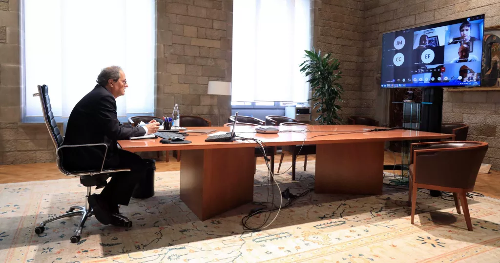 Torra: "A la Noguera anem pel bon camí, però cal màxima prudència, conscienciació i prevenció"