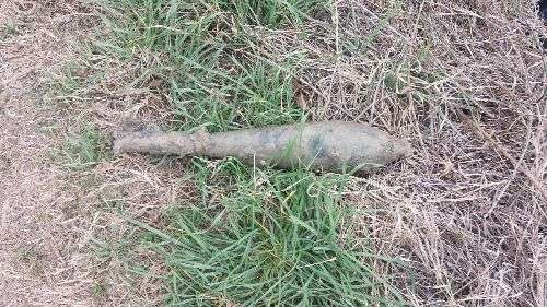 Troben un obús de la Guerra Civil a Vilanova de la Barca