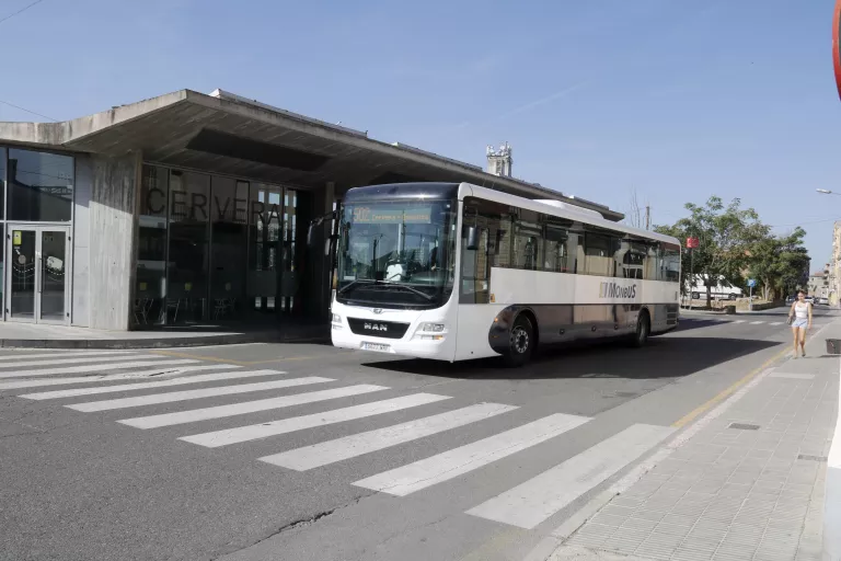 Guissona i Cervera estrenen una nova línia de bus amb connexions cada hora