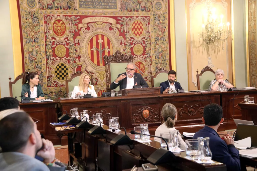 ⏯️ El Ple de la Paeria de Lleida aprova el cartipàs amb els vots a favor del PSC, PP i JxCat