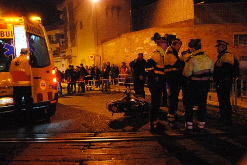 Mor un jove de 17 anys al ser envestit pel tren a Mollerussa