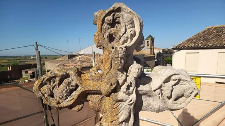 Restauren la creu de terme de Boldú, Bé Cultural d’Interès Nacional