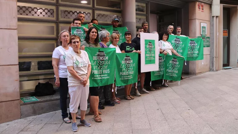 Convoquen una gran manifestació a Lleida contra els "macroprojectes energètics"
