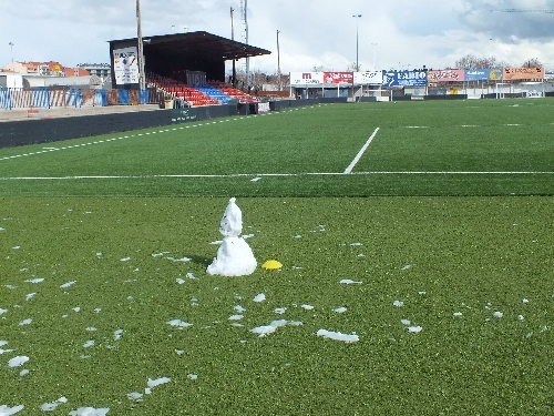 Suspesos 150 partits a Lleida a causa del temporal