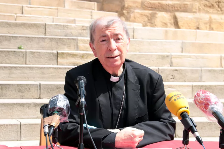 El bisbe de Lleida expressa "profunda tristesa" per la mort del papa Francesc