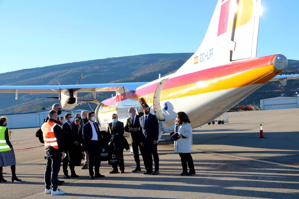 L'aeroport d'Andorra-La Seu dobla els passatgers l'any 2022 amb el vol regular a Madrid