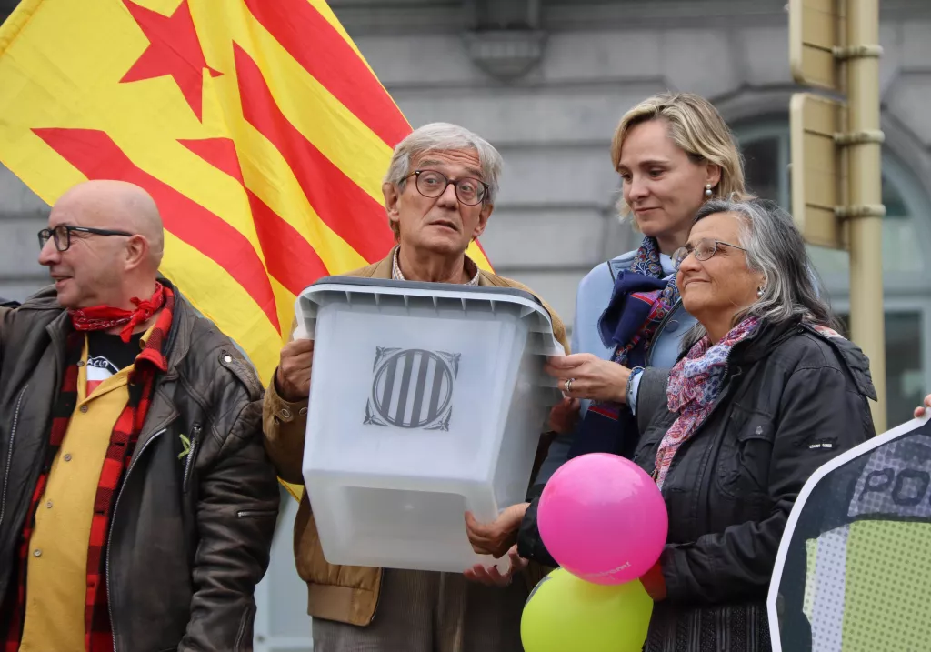 ⏯️ Concentració davant el Parlament Europeu per reivindicar l'1-O