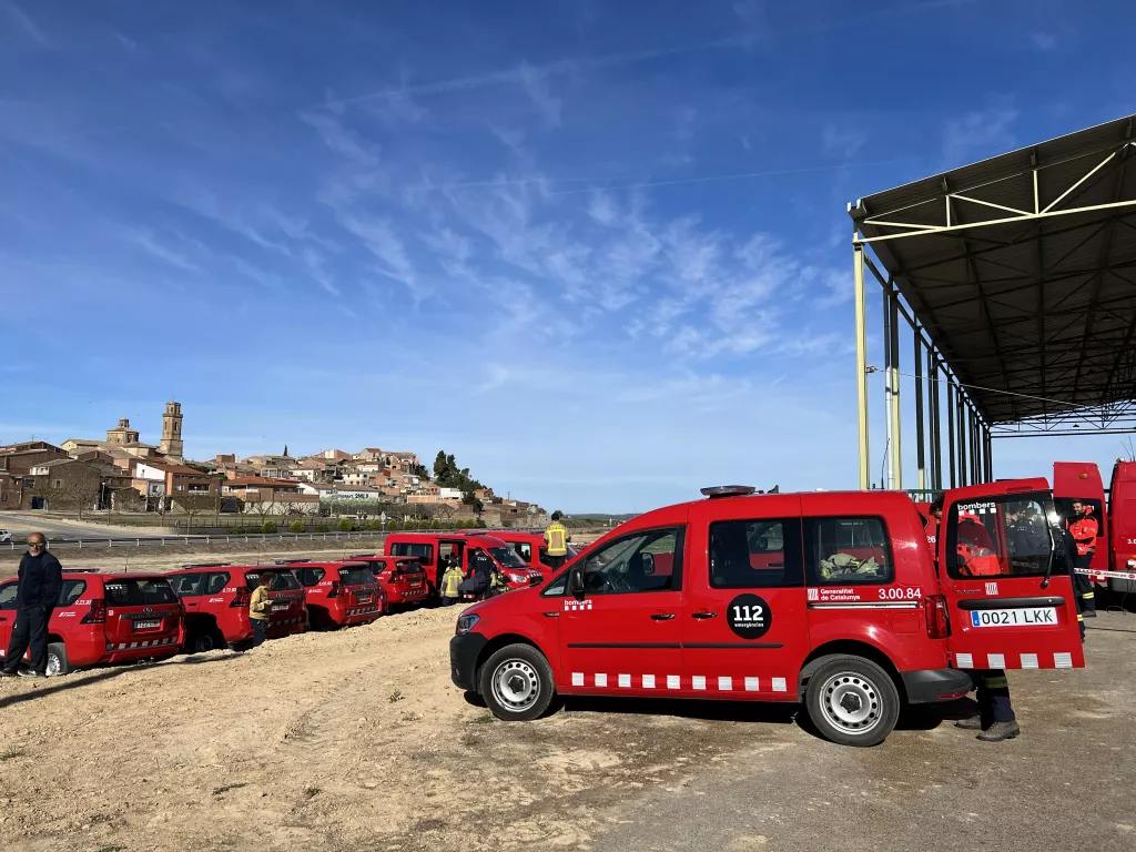 ⏯️ Estabilitzat l'incendi forestal de la Franja