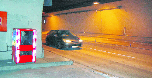 Les multes al túnel de Vielha baixen de 541 a 41 en un any al fallar el radar