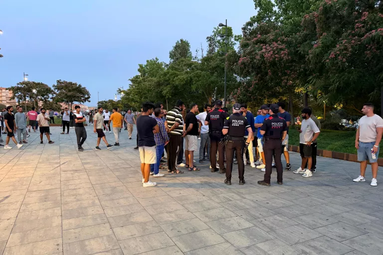 Set detinguts en el dispositiu policial per evitar nous aldarulls al Parc sobre les Vies de Lleida
