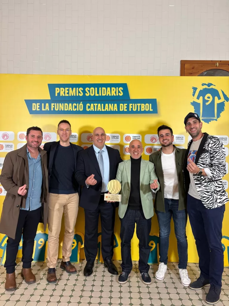 L’Escola Comarcal de Futbol Les Garrigues, premiada als IX Premis Solidaris de la FCF pel projecte Initché
