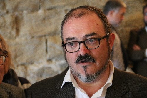 Joan Baigol, al capdavant de la Seu Vella