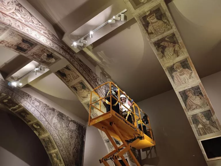 Aragó autoritza el trasllat de les pintures profanes de Sixena des del MNAC