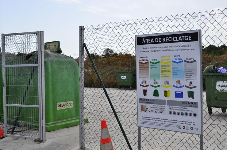 La Segarra millora els índexs de reciclatge al 2019 respecte l'any anterior
