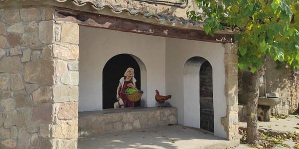 La Noguera inaugura un mural que reivindica el paper de la dona rural