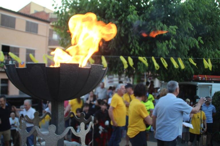 Bellpuig, municipi pioner de la Flama del Canigó a la demarcació de Lleida