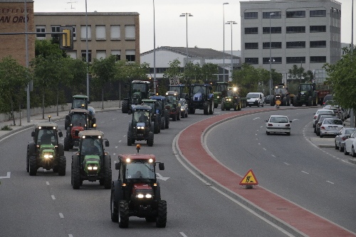 Productors de fruita protestaran a Lleida divendres davant d’Agricultura