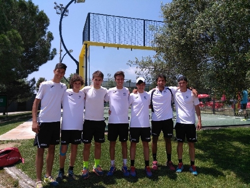 L’equip cadet masculí del CT Lleida, a vuitens de l’Estatal