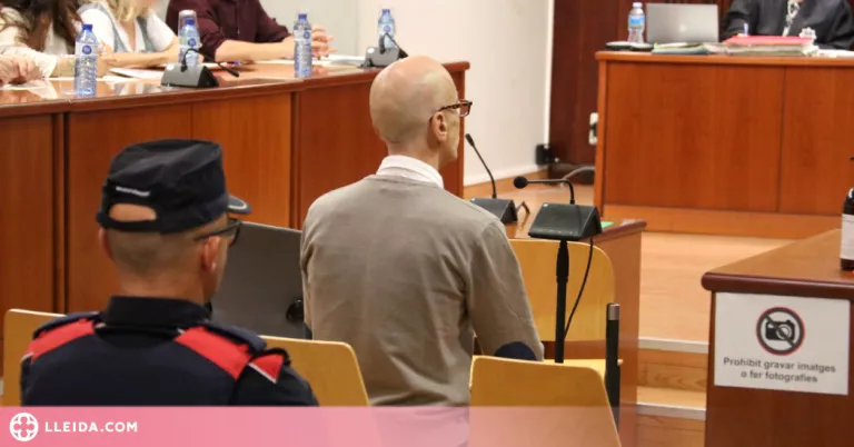 ⏯️ L'acusat d'assassinar el seu company de pis a Lleida diu que se'l va trobar "mort en un racó"