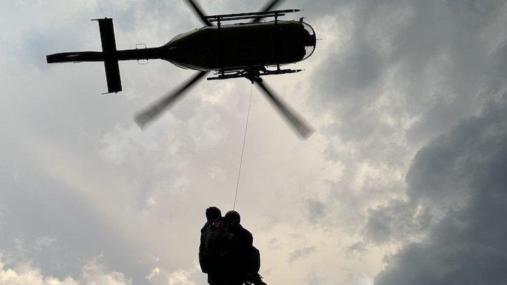 Un parapentista ferit greu en caure al barranc de Colobor, a Àger