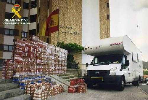 Decomissen 150.000 paquets de tabac entre gener i juny