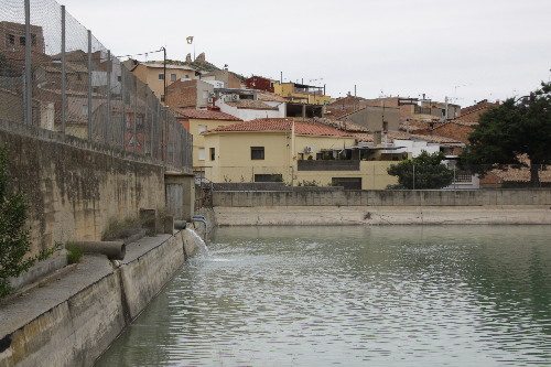 Almenar inicia les obres per tancar la bassa d’aigua de boca