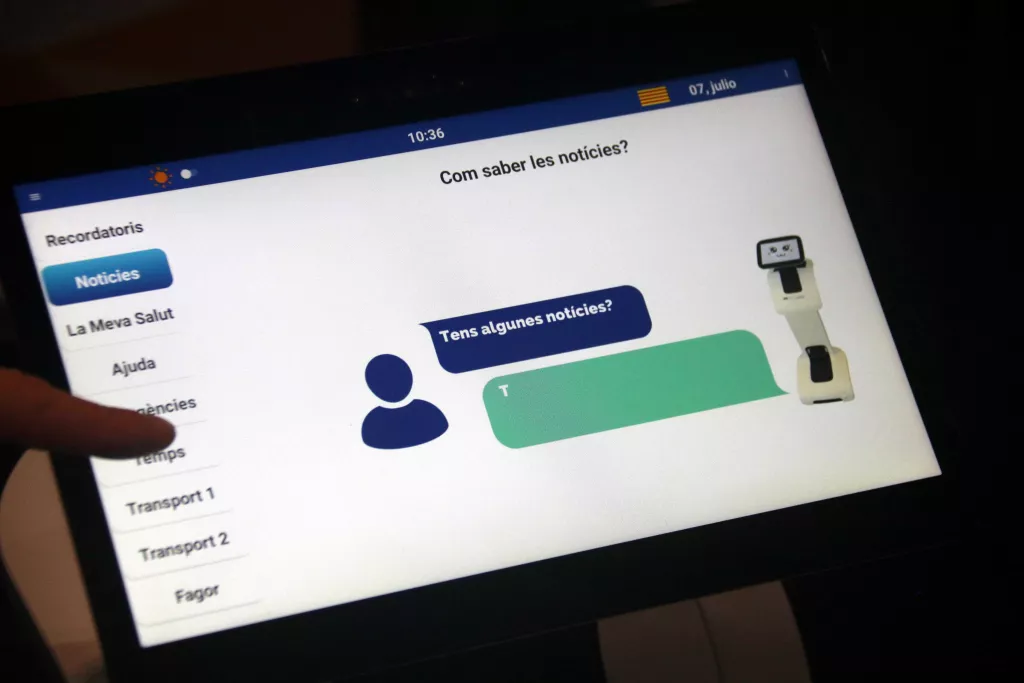 Aspid presenta un robot de teleassistència a domicili pioner en l'atenció de persones amb discapacitat
