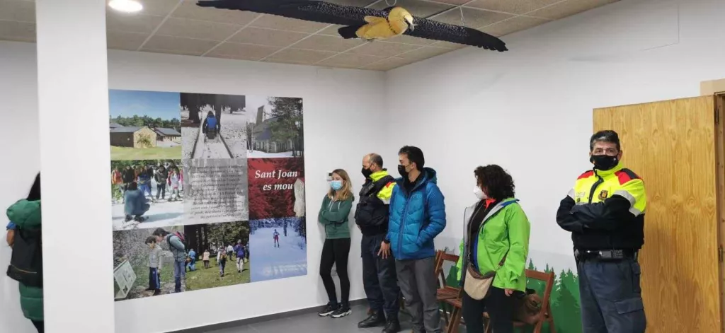 Inaugurada la nova aula de natura del Refugi de la Basseta, a l'Alt Urgell
