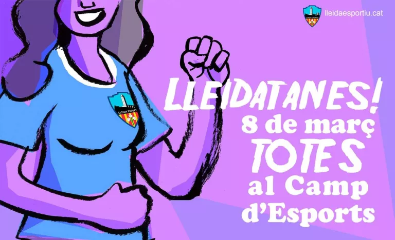 El Lleida Esportiu es suma al Dia de la Dona amb entrades gratuïtes pel diumenge