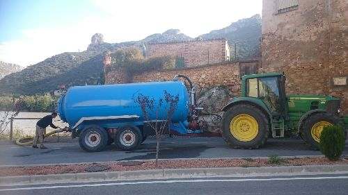 Cisternes al Jussà i la Pobla de Cérvoles i el Vilosell estan al límit