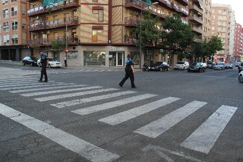 Un taxi atropella un nen de dos anys en un pas zebra d’Humbert Torres