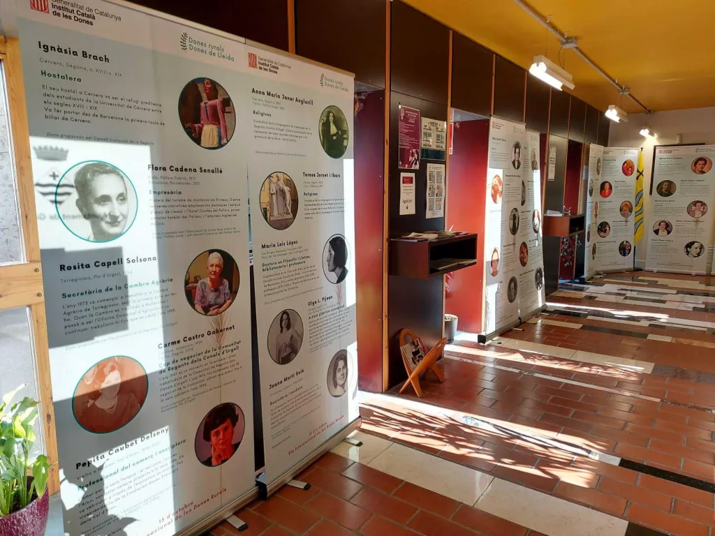L'exposició 'Dones rurals, dones de Lleida' arriba a Guissona