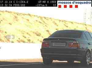 Imputat un conductor per circular a 197 km/h per la C-13 a Vilanova de la Barca
