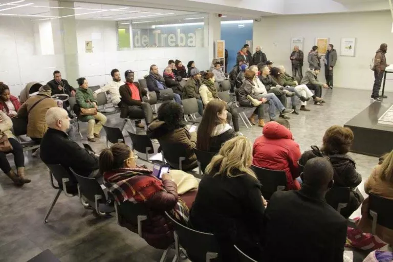 Lleida, l'única província catalana on puja l'atur