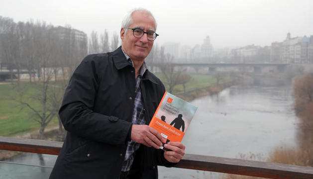 David Cirici, autor d’‘El setè àngel’, ahir de promoció a Lleida.