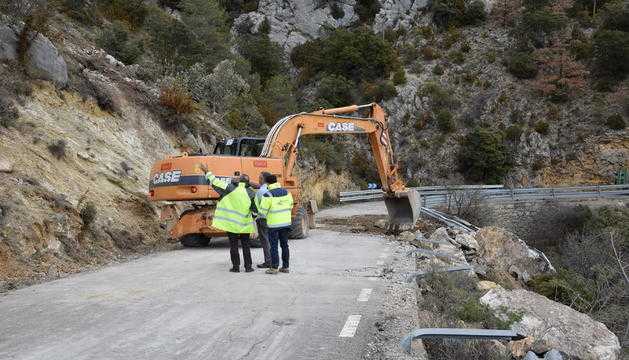 La via de Montant de Tost reobre després de l’esllavissada